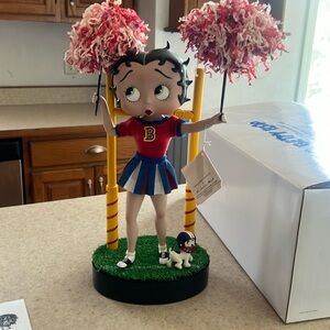 Danbury Mint Betty Boop “Cheerleader” porcelain doll by Syd Hap
